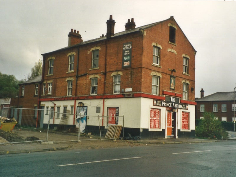 The Prince Arthur on Roundhay Road pictured in the 1990s. This pub has since been demolished and the area redeveloped.