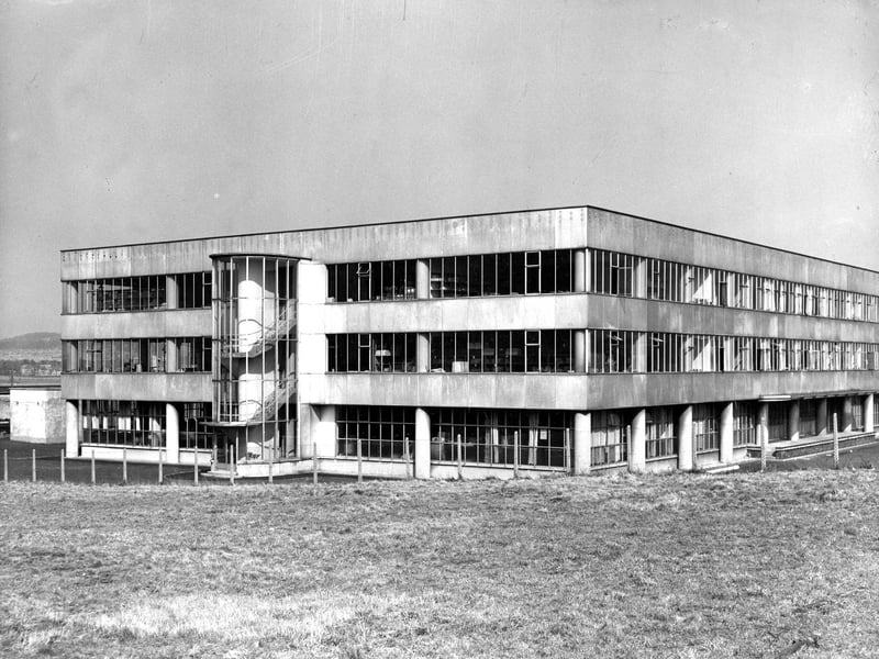 The Weston Biscuit Manufacturers building in Sighthill Industrial Estate in January 1960.
