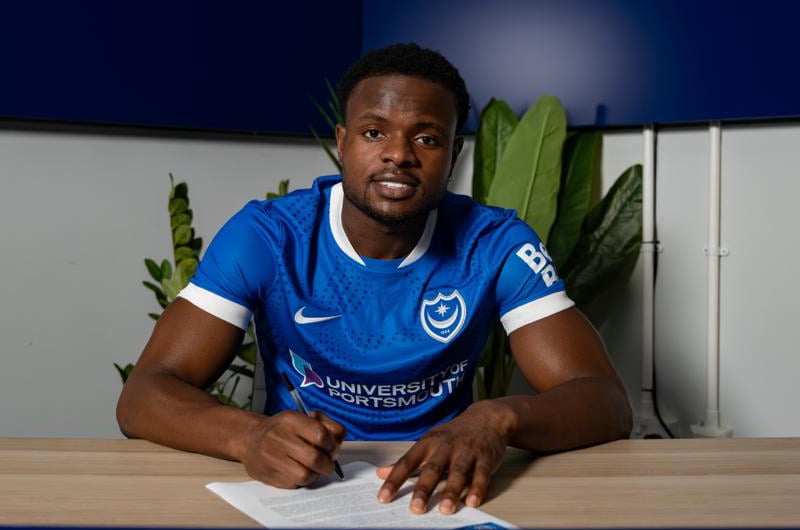 A name which started flying around this week and accelerated when he was spotted at the training ground on Tuesday night, ahead of reports surfacing yesterday. The news was confirmed last night, as the winger joined on loan until the summer as Pompey’s first January signing.