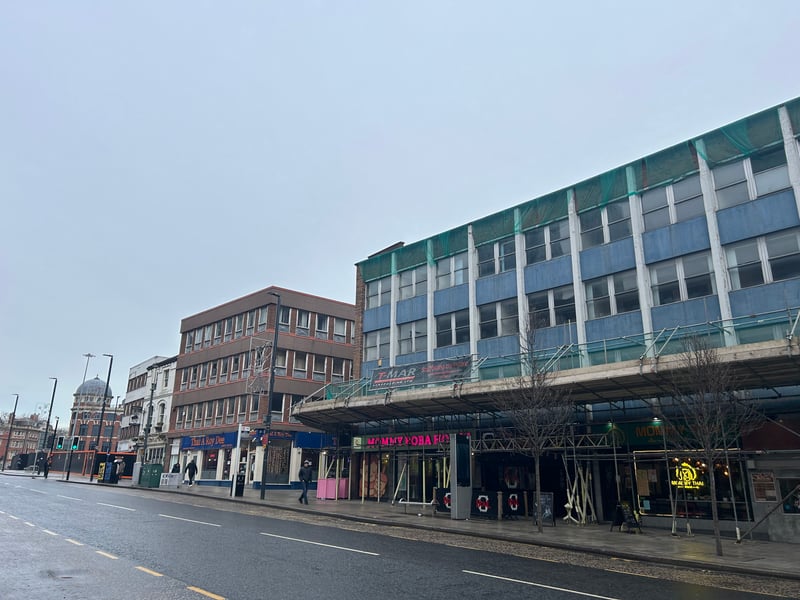 A little further down the road, several partly derelict buildings remain an eyesore, particularly the empty units located near the former Old Red Bus Station. While local businesses continue to thrive on the ground floor, the upper levels are in desperate need of a facelift. 