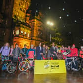 Sheffield celebrates the announcement that the Tour de France will return to the Steel City in 2027. The second stage of the women's race will end in Sheffield after a race through the Peak Districts and across Snake Pass. 