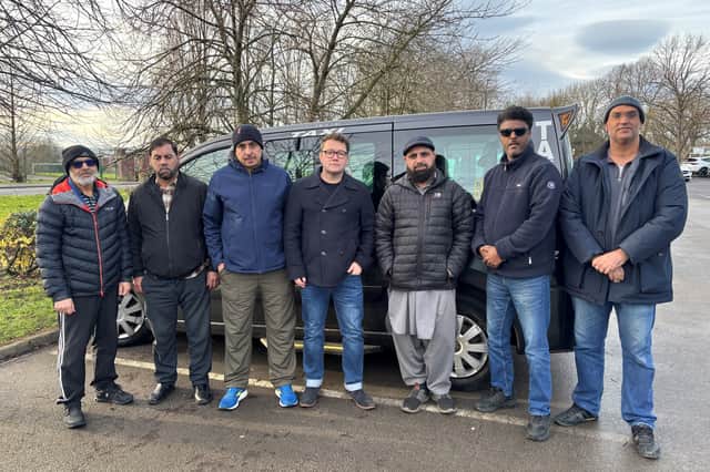 Mark Rusling (Labour, Shiregreen and Brightside) met with drivers on Shiregreen Lane on 14 January 2026. Photo: Mark Rusling