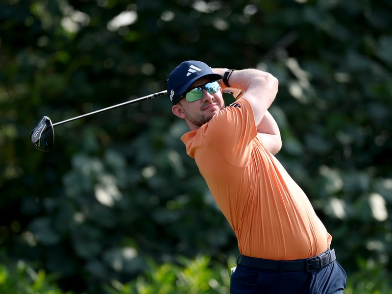 In what is probably now one of the longest partnerships on the circuit, Syme is still with Ryan McGuigan, an Irishman who lives in Dundee. The pair work brilliantly together, as evidenced when Syme landed his maiden win in the KLM Open last season.