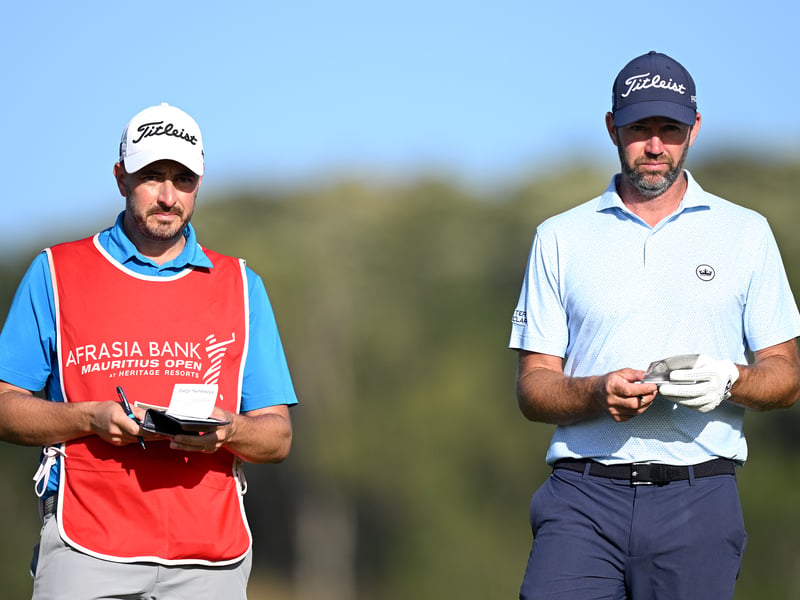 In another all-Scottish partnership and also one that has continued from last season, Florida-based Jamieson has Ayr man Chris McCalman on his bag as he bids to land a second title triumph on the circuit.

