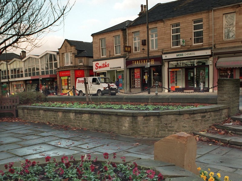 Mirfield town centre pictured in November 1996.