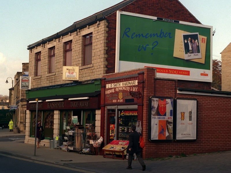 L.D. Smith's hardware shop on Huddersfield Road pictured in November 1998.