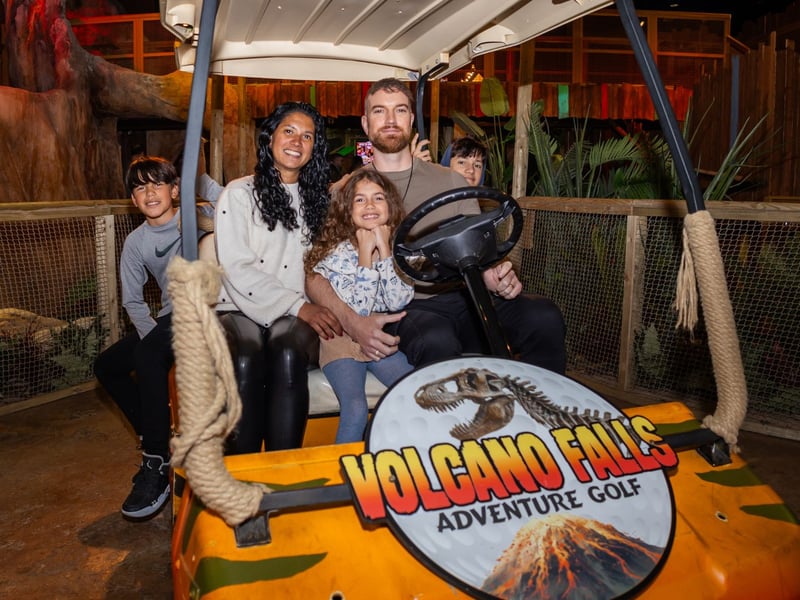 Volcano Falls Adventure Golf is set to open at the White Rose Shopping Centre later this year.