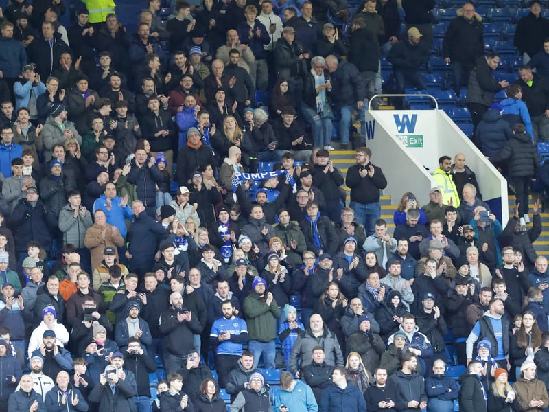 Brilliant pictures of Portsmouth faithful backing side at Sheffield Wednesday