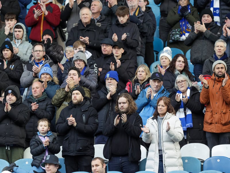 Brilliant pictures of Portsmouth faithful backing side at Sheffield Wednesday