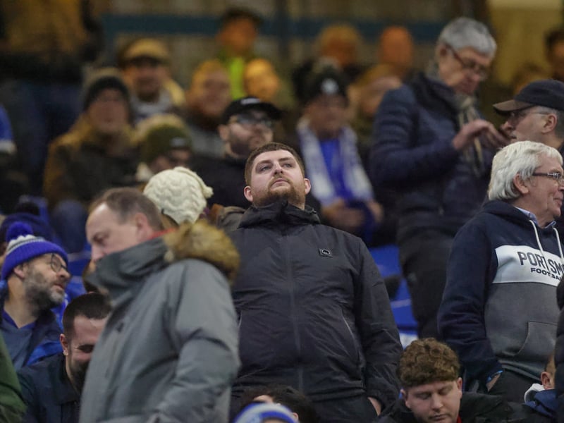 Brilliant pictures of Portsmouth faithful backing side at Sheffield Wednesday