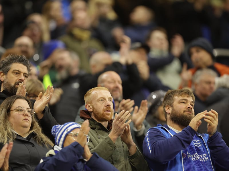 Brilliant pictures of Portsmouth faithful backing side at Sheffield Wednesday