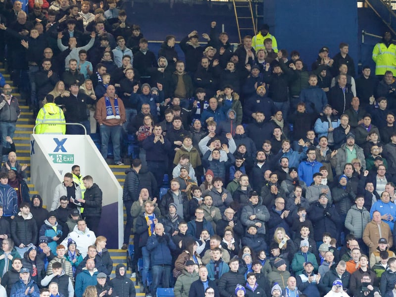 Brilliant pictures of Portsmouth faithful backing side at Sheffield Wednesday