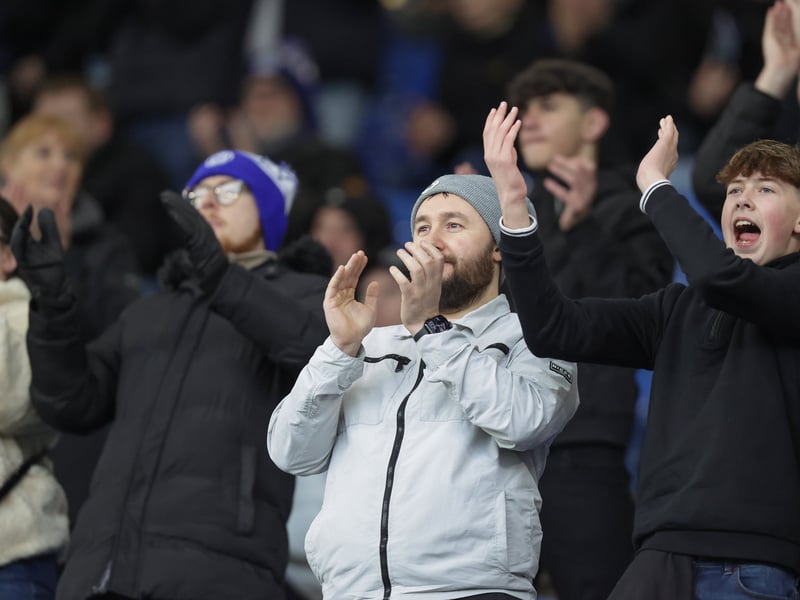 Brilliant pictures of Portsmouth faithful backing side at Sheffield Wednesday