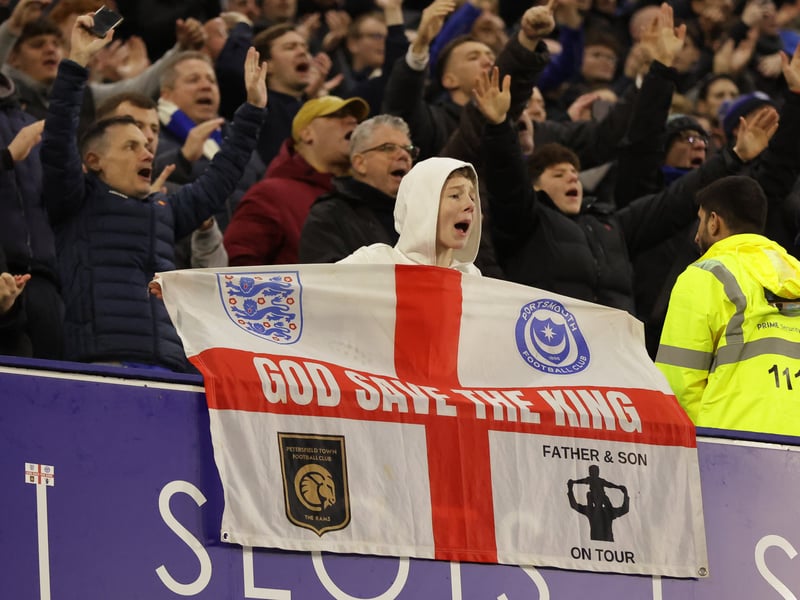 Brilliant pictures of Portsmouth faithful backing side at Sheffield Wednesday