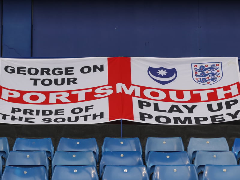 Brilliant pictures of Portsmouth faithful backing side at Sheffield Wednesday