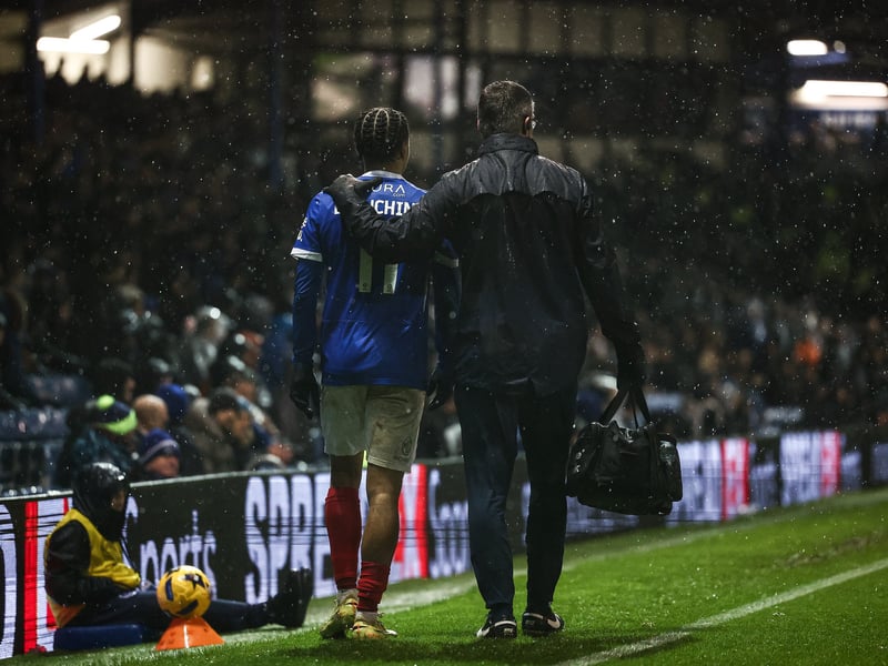The Swansea City loanee hasn't featured for more than two months due to knee tendonitis.