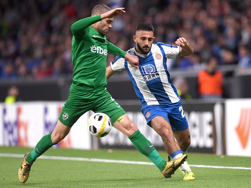 The Bulgarian defender misses the trip to Glasgow with an ACL injury that will keep him sidelined long-term.