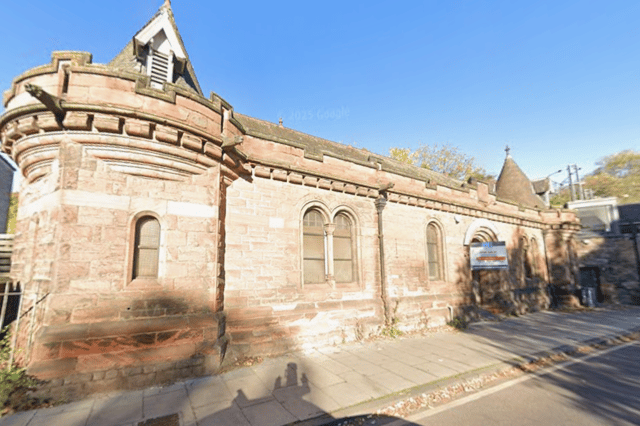Designed by Robert Morham for the Edinburgh Corporation, the 55 Abbeyhill building opened in 1896 and was utilised as a police station until at least 1932. The building was used for a period by the Edinburgh City Mission and by the United Pentecostal Church. In 1979, the building became an Armenian restaurant and gained a degree of fame and notoriety for only being advertised by word of mouth, was challenging to book, and was lit only by candles. In February 2012, the building was added to the Buildings at Risk Register for Scotland and then, in November 2019, it was reported to be affected by rising damp. In June of last year, the B-listed building was put on the market though it remains vacant.