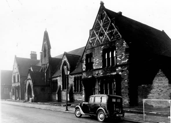 St. Simon's Church of England School on Ventnor Street. Jim Windsor, the famous Leeds bookmaker and entrepreneur had been a pupil here.