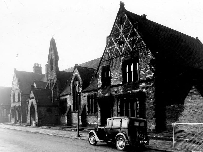 St. Simon's Church of England School on Ventnor Street. Jim Windsor, the famous Leeds bookmaker and entrepreneur had been a pupil here.