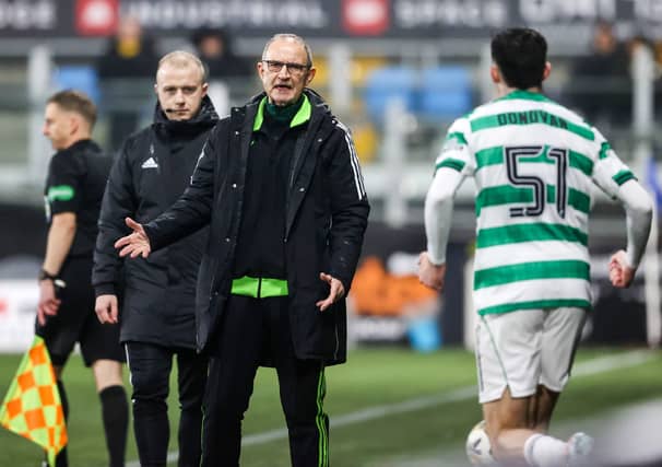 Celtic manager Martin O'Neill is set to make several changes to his starting XI for the visit to Bologna in the Europa League this week. Cr: SNS Group.
