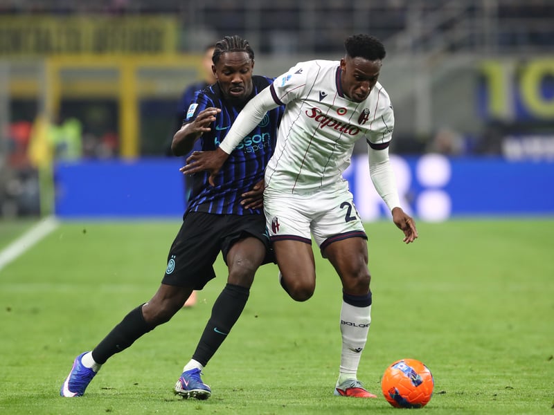 The talented centre-back is a doubt for the clash with Celtic due to a muscle problem. The absence of the Colombian defender would be a big blow to Bologna.