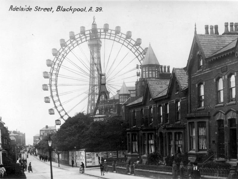 Big Wheel and Blackpool Tower