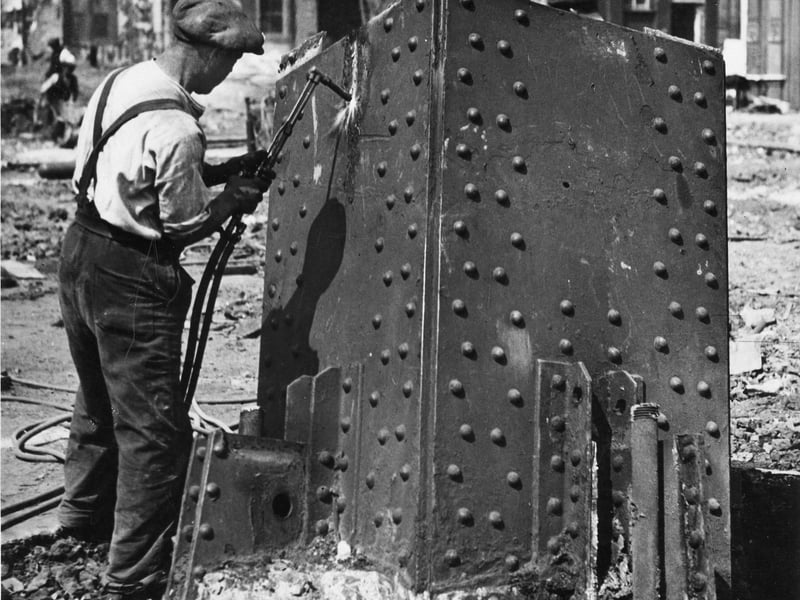 Demolition of the Big Wheel