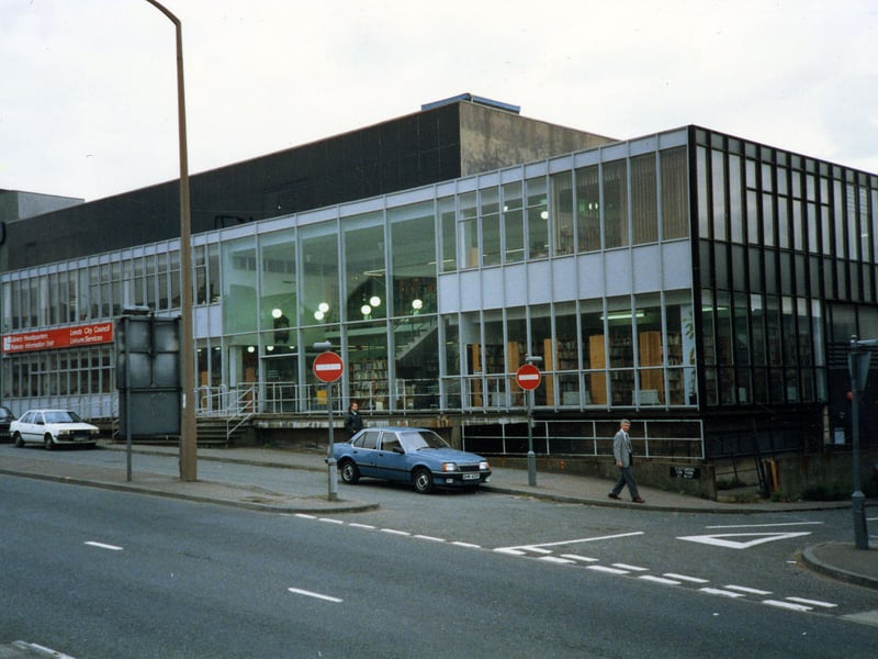 The former Library Headquarters building at 32 York Road. At the time of the photograph this housed the Patents Information Unit and the Schools Library Service as well as the Library Administration for Leeds City Council.