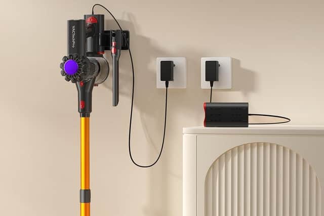 It even stores away like a Dyson