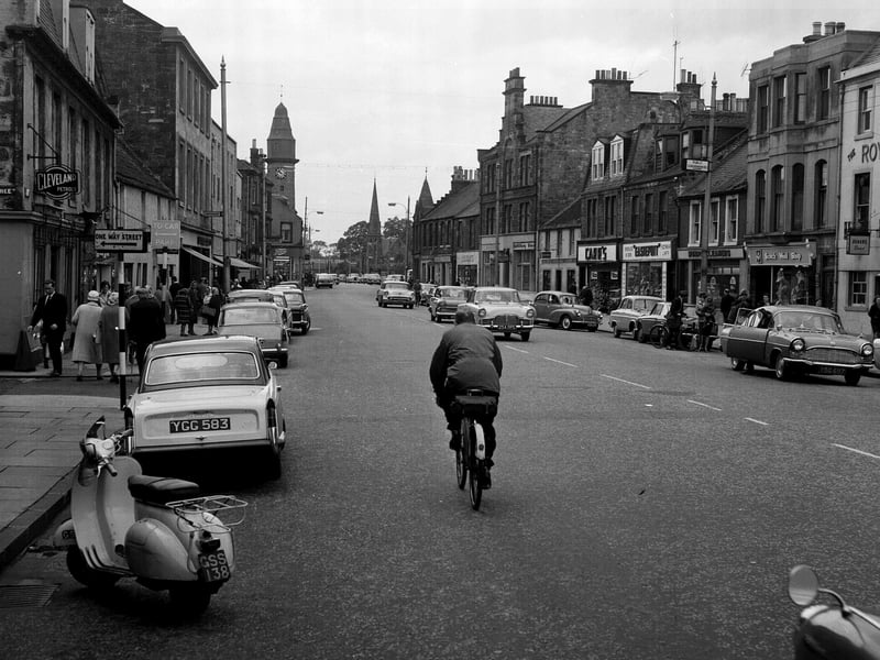Musselburgh High Street in June 1965.