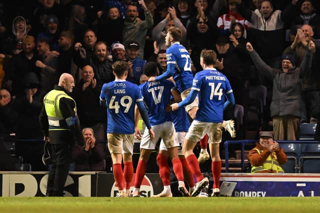 Where Pompey currently sit in the Championship form table after the previous six matches.