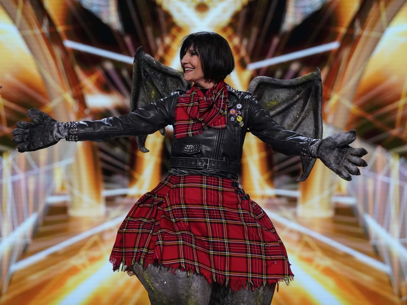 The moment that singer Marcella Detroit was unmasked and revealed to be Gargoyle on The Masked Singer!
