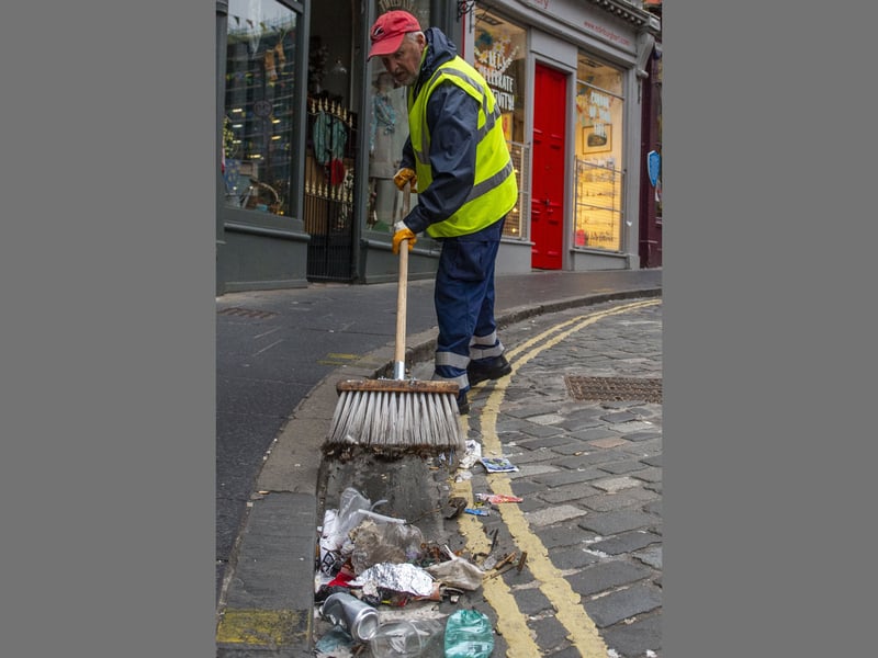 City-centre cleaning operations would be increased, with additional staff to focus on street cleaning and washing, and barrow beats in the evening to litter pick and empty bins.  The funding would cover the recruitment of 28 new staff and procurement of barrows and other equipment.  The council says the priority would be on locations with the heaviest footfall, ranging from Holyrood to Haymarket, covering the Royal Mile, Princes Street, down to Queen Street and up to the Pleasance, improving the area for both residents and visitors.
