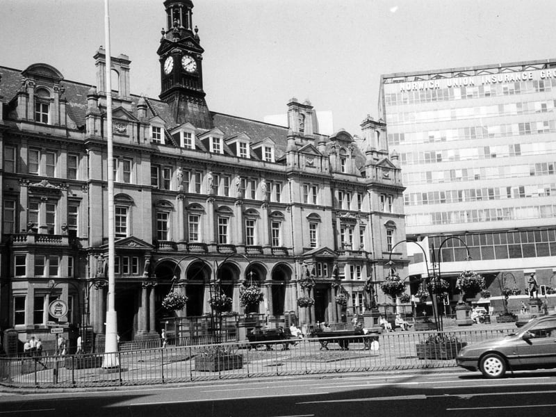 City Square from Wellington Street showing the General Post Office on the left.