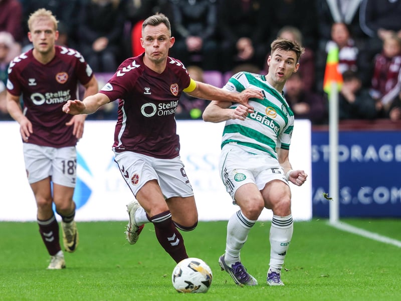 The Hearts skipper is another big absentee for Derek McInnes, with a hamstring problem set to keep him out until the middle of next month.