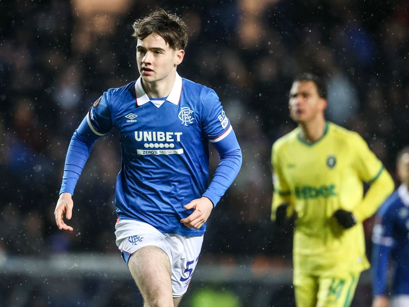 The teenage winger is unable to play against his parent club after joining on loan from Rangers last week.