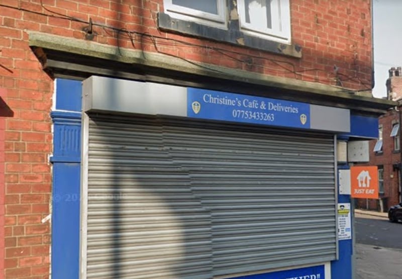 Christines Cafe and Deliveries in Holbeck, was rated 5* on January 14.