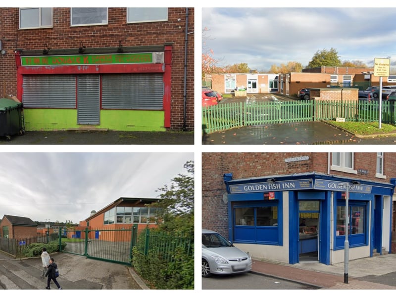 These are some of the Gateshead businesses with new hygiene ratings. 