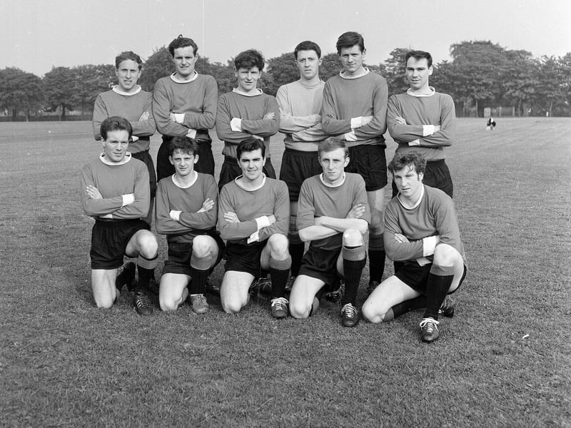 The Pilton Athletic football team in June 1965.