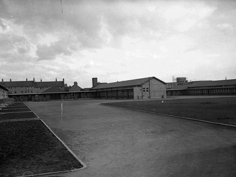The new St Davids School in Pilton before it opened in March 1954.