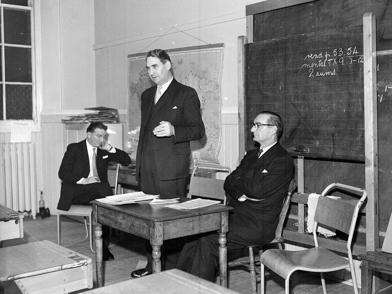 Cyril Haxtable, the adopted Liberal candidate for the Pilton ward in November 1962.