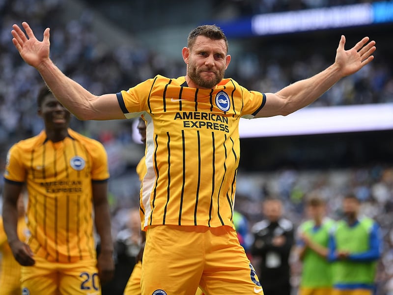 Milner replaced Baleba on 81 minutes