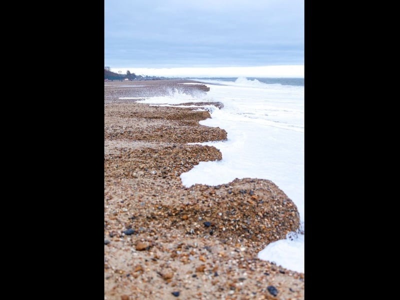 Southsea sea defences take a battering.
Picture Marcin Jedrysiak