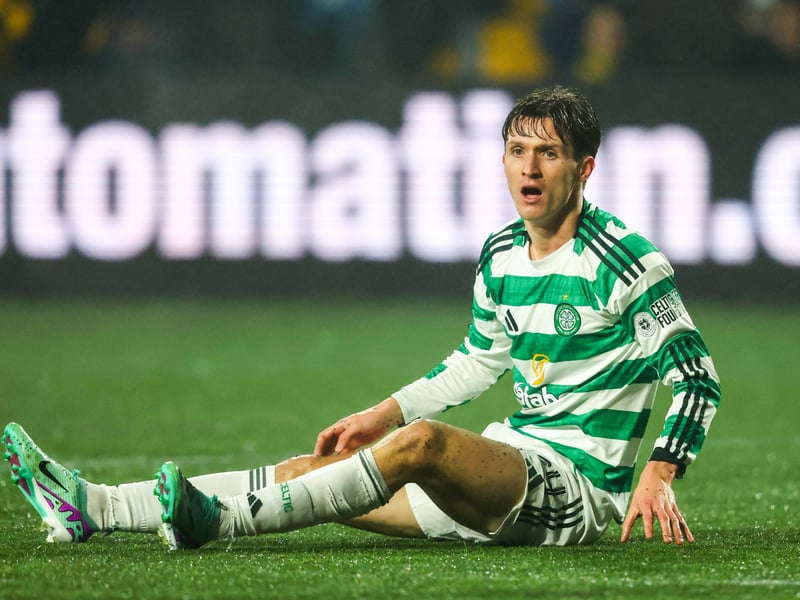 The striker has been sent for scans on a calf strain he picked up during the Europa League match against Bologna on Thursday night, and is a doubt for the game against Hearts.