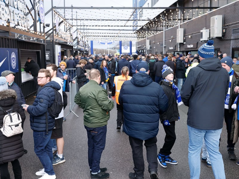 The Fans Zone is busy this morning