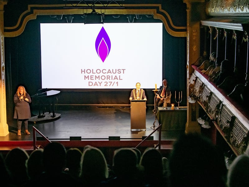 'Bridging the Generations' was the theme of this year's Holocaust Memorial Day event in Leeds.