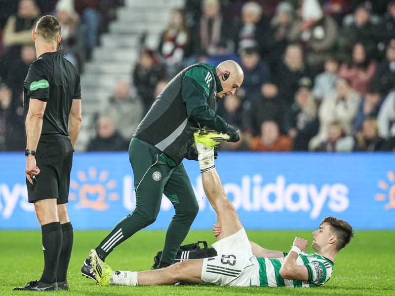 Pictured back in training after pulling up against Hearts. Will be assessed ahead of the game, with O'Neill hoping for a big boost ahead of the clash with FC Utrecht.