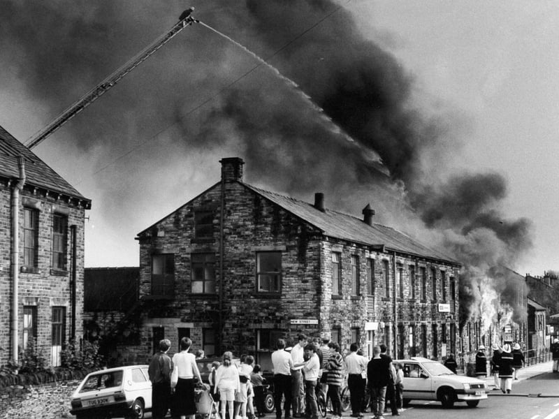May 1989 and firefighters struggled to find water supplies as a huge blaze destroyed a factory and more than £1million of stock. The Fire broke out at Loxton lampshade manufacturers which occupies half of the former mill in Daytona House on Carlisle Road.