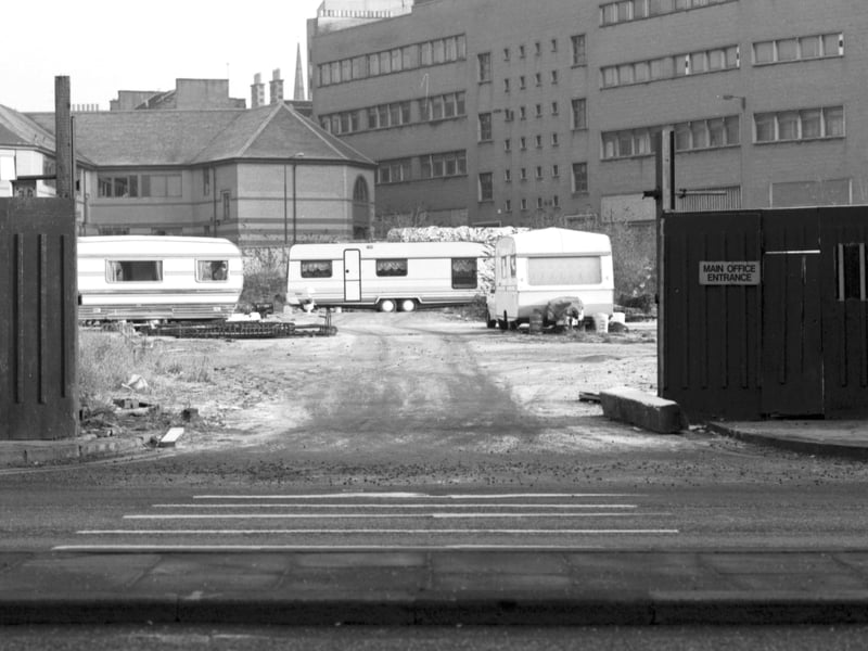 Tollcross Traders Association demanded action when travellers parked their caravans in Earl Grey Street in December, 1991.